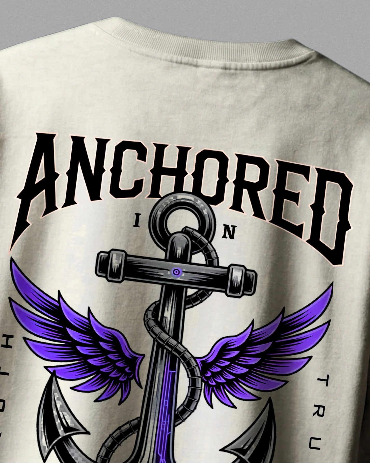 White Anchored in Truth T-Shirt
