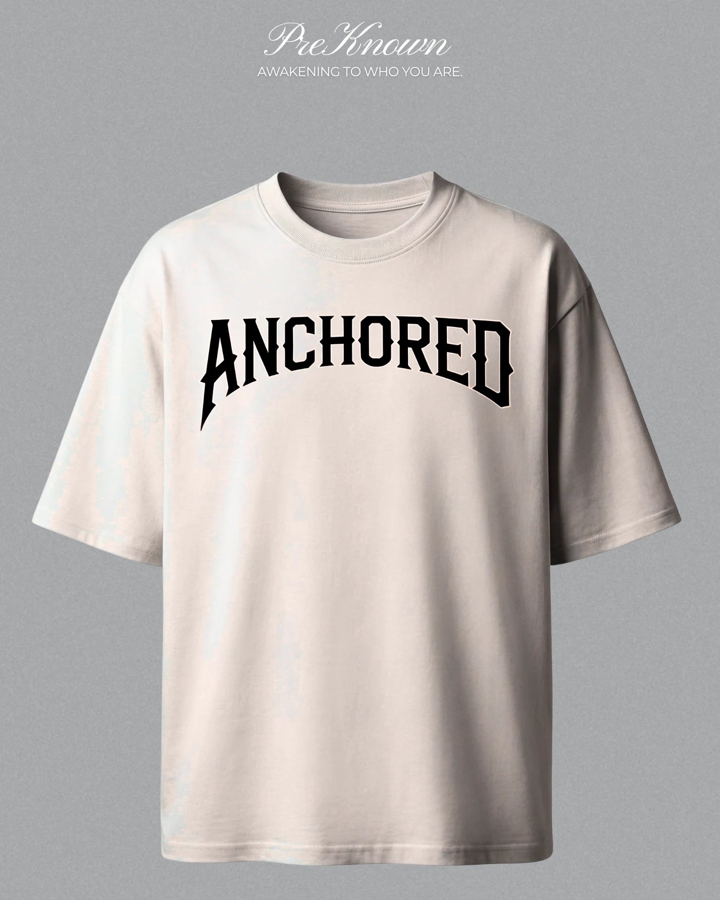 White Anchored in Truth T-Shirt