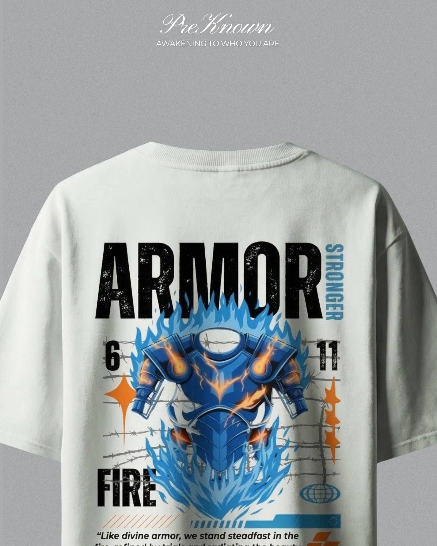 White Withstand Armor T-Shirt