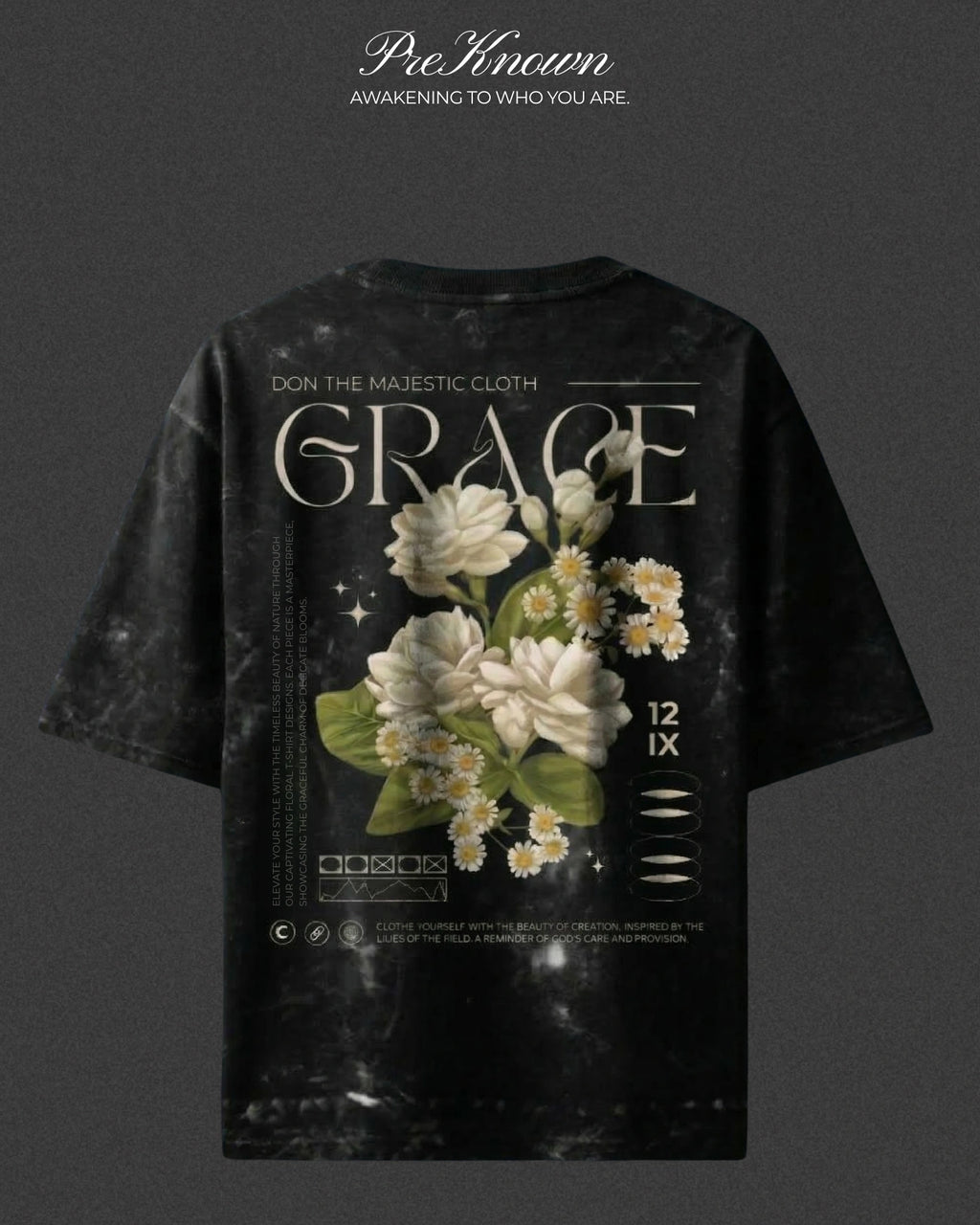 Black Majestic Grace T-Shirt