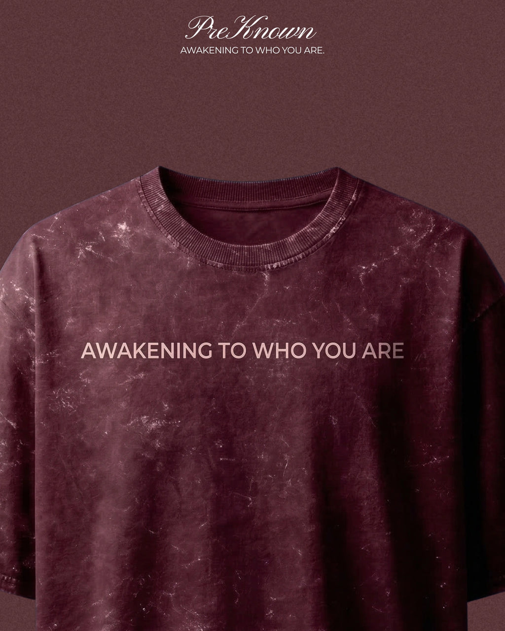 Maroon Majestic Grace T-Shirt