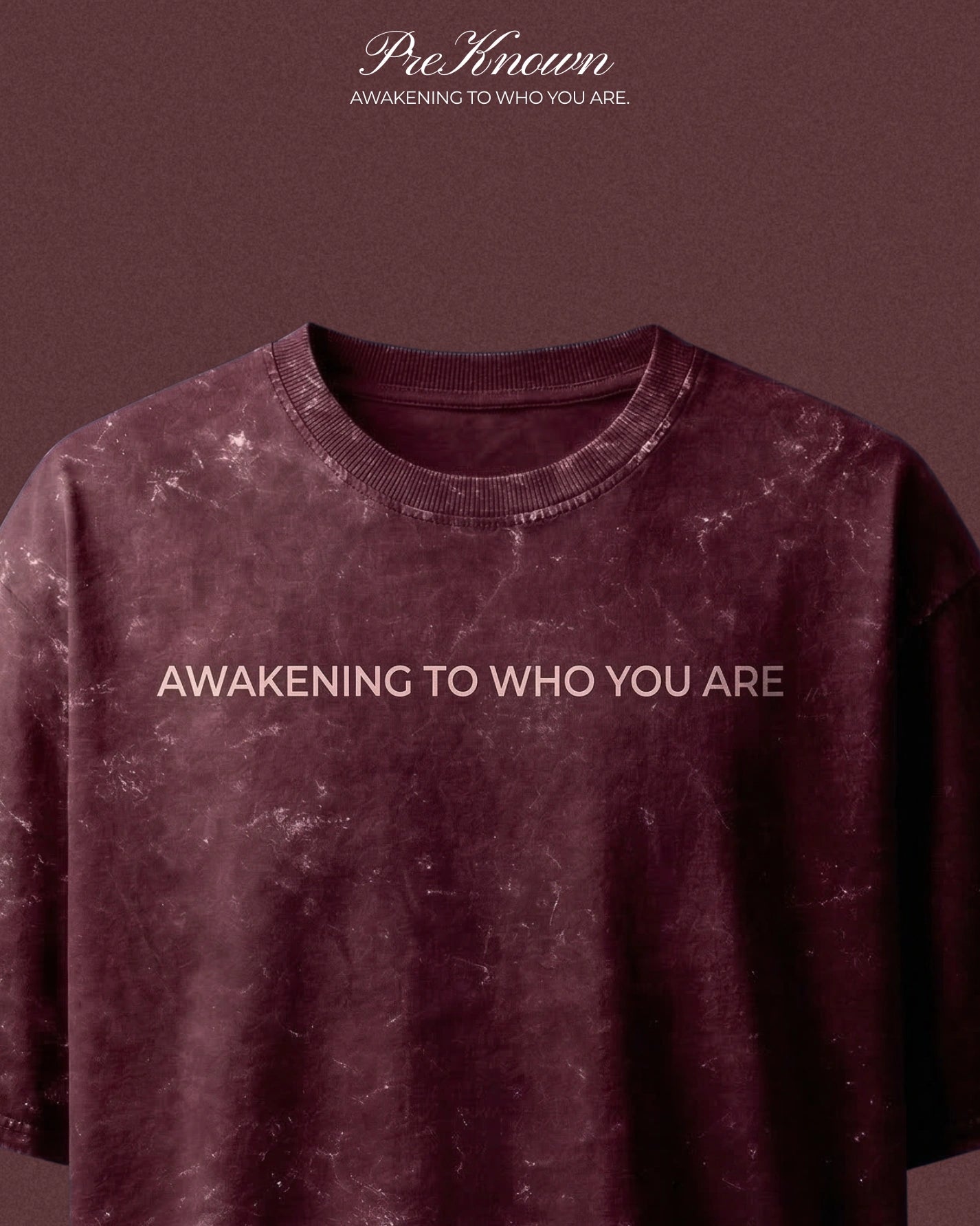 Maroon Majestic Grace T-Shirt
