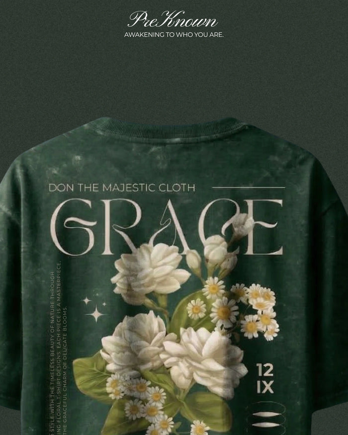Bottle Green Majestic Grace T-Shirt