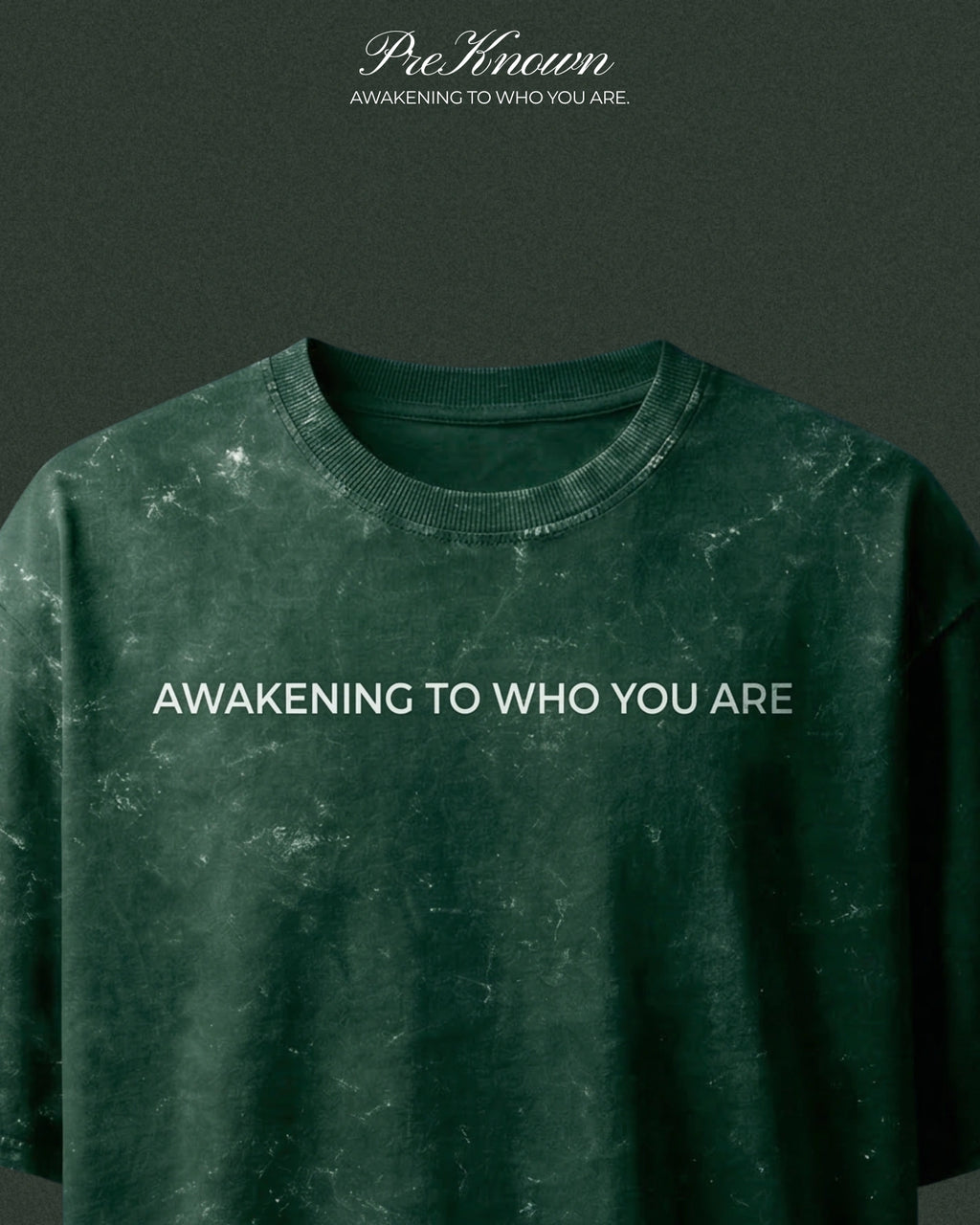 Bottle Green Majestic Grace T-Shirt