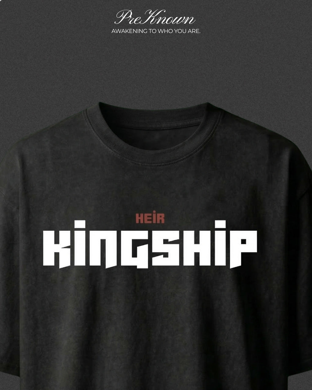 Black Kingship Heir T-Shirt