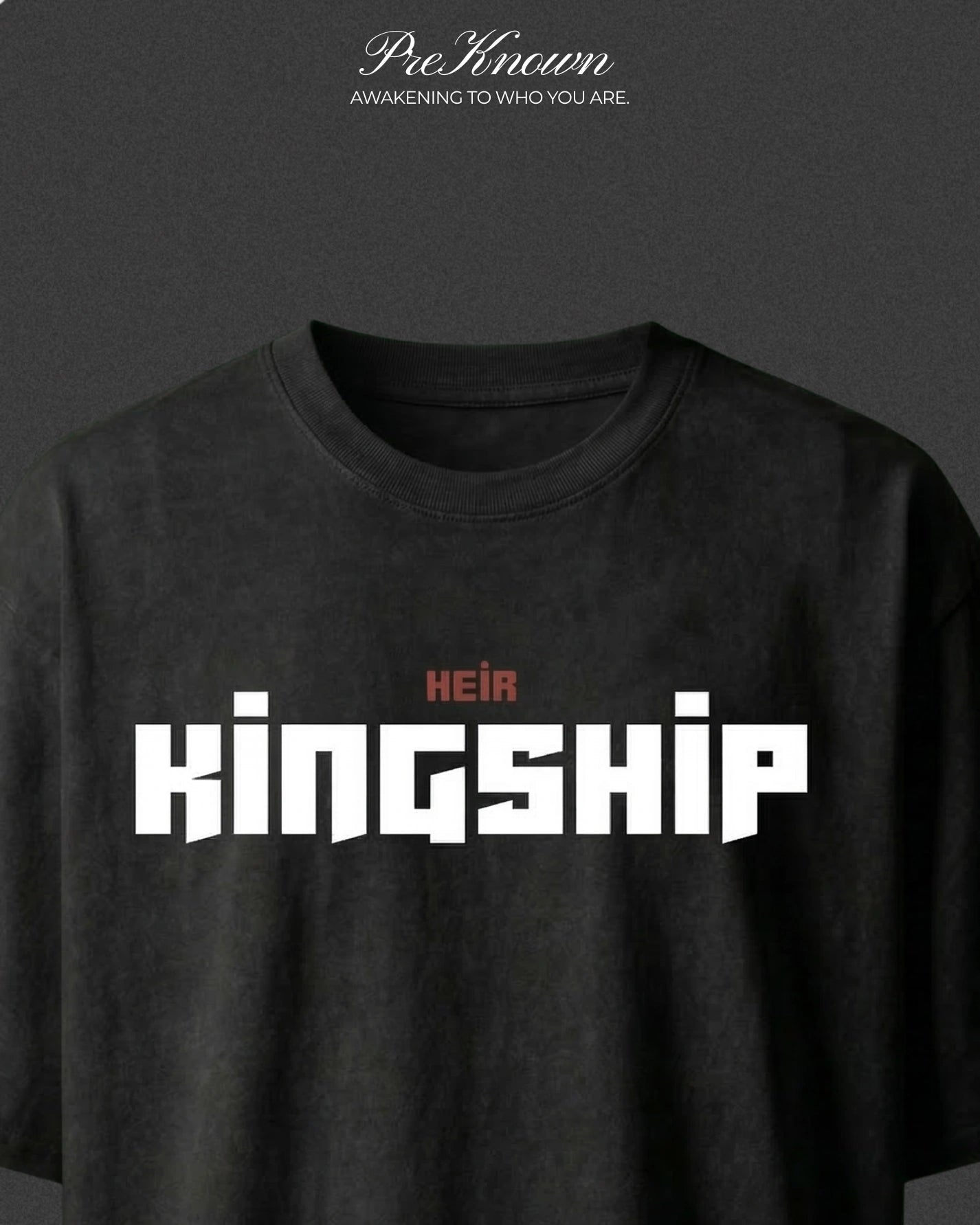 Black Kingship Heir T-Shirt