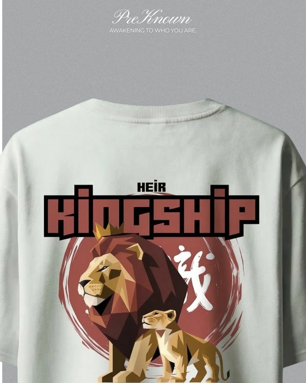 White Kingship Heir T-Shirt