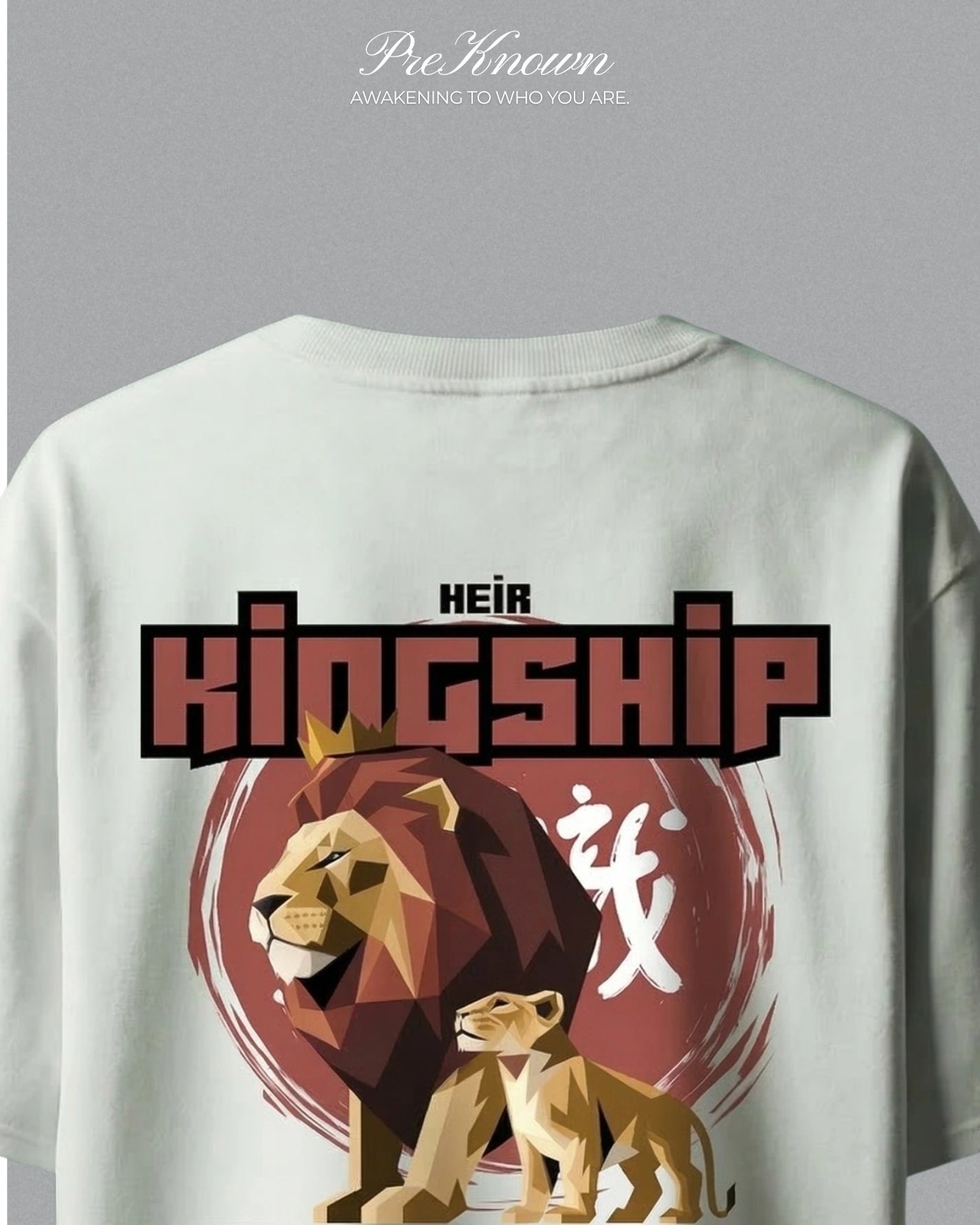 White Kingship Heir T-Shirt