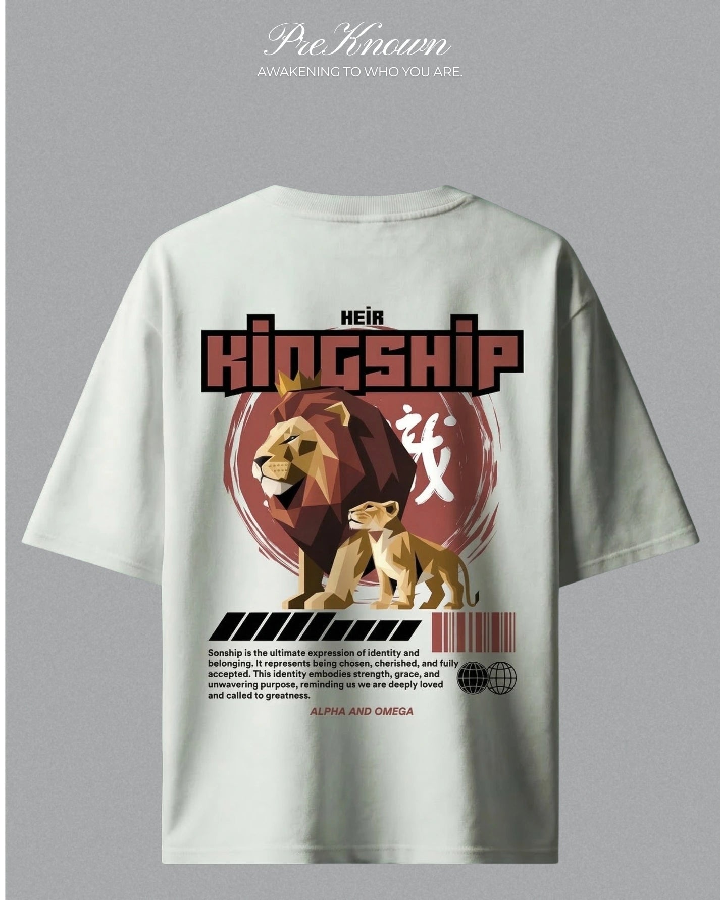 White Kingship Heir T-Shirt