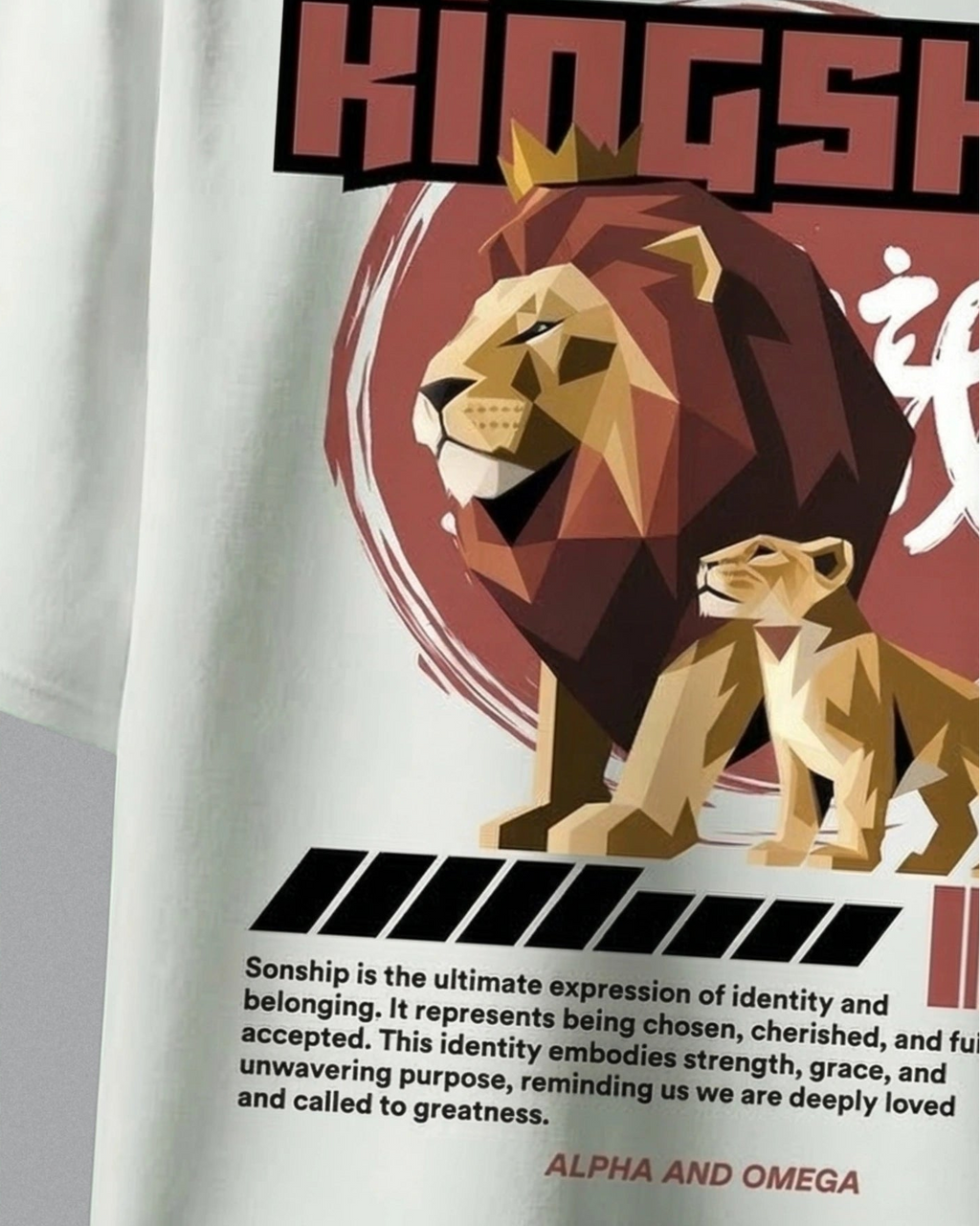 White Kingship Heir T-Shirt