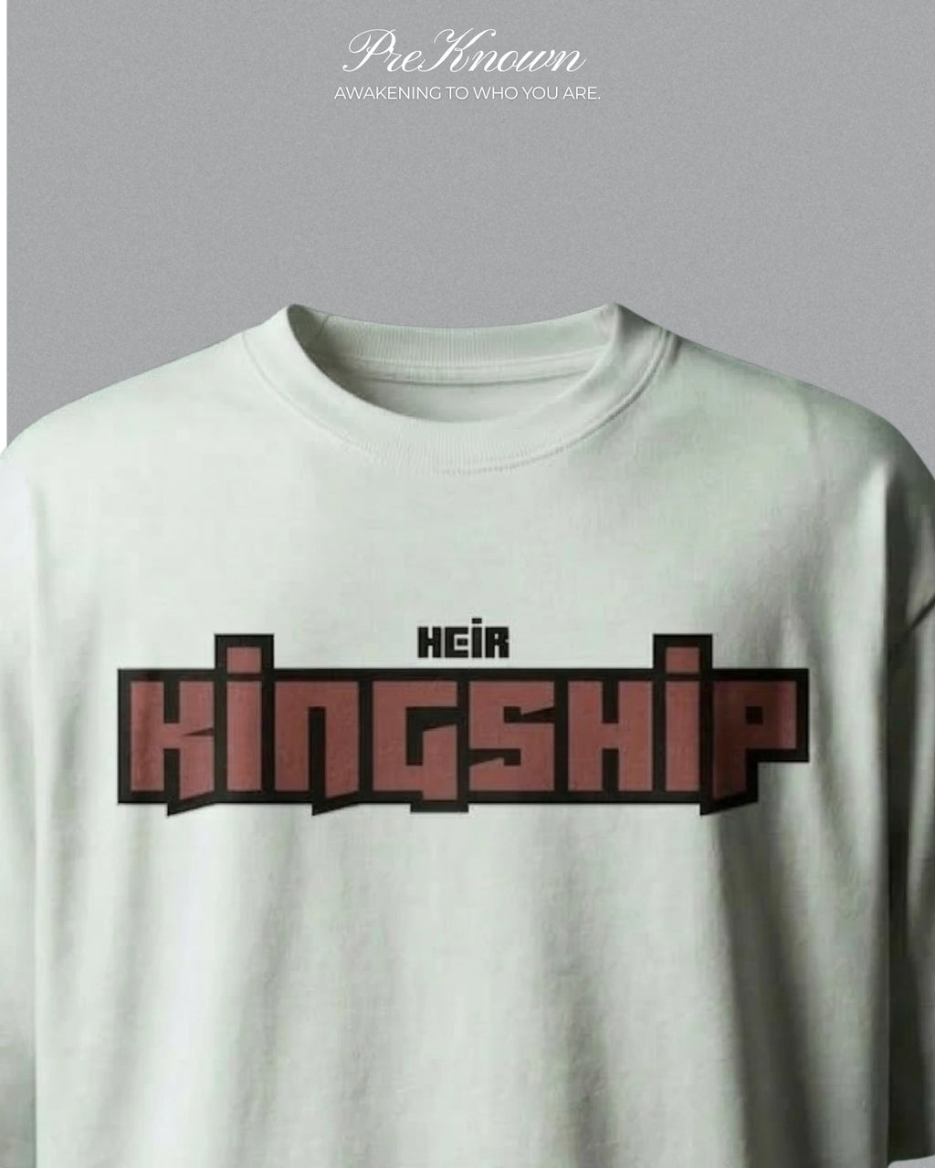 White Kingship Heir T-Shirt