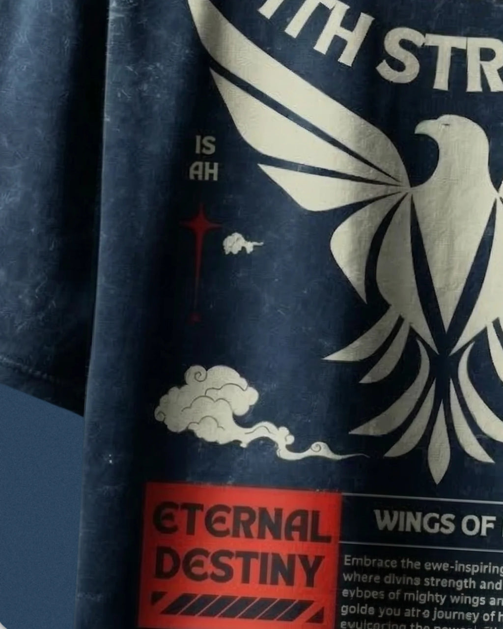 Navy Blue Eternal Soar T-Shirt