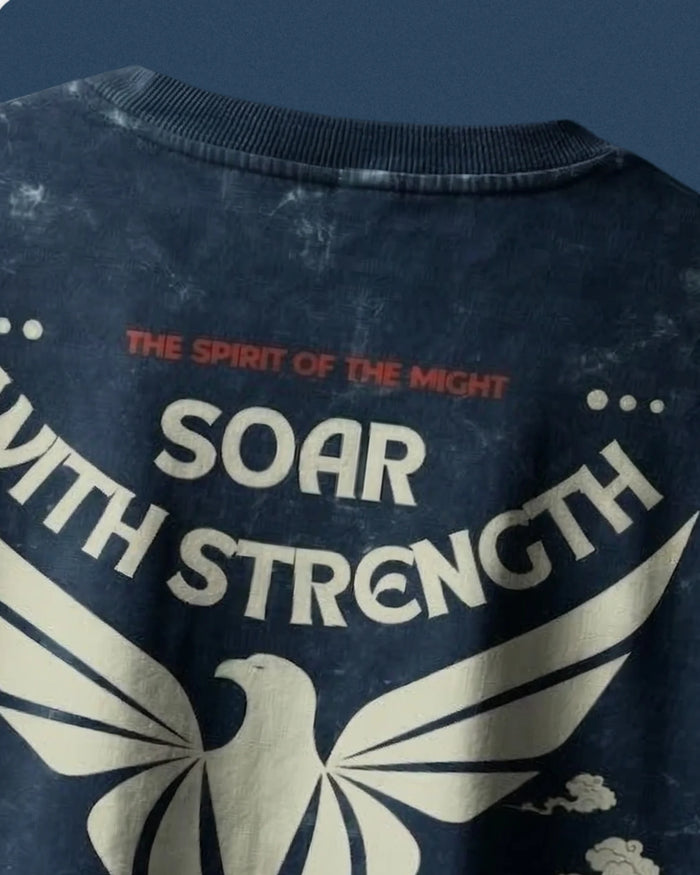 Navy Blue Eternal Soar T-Shirt