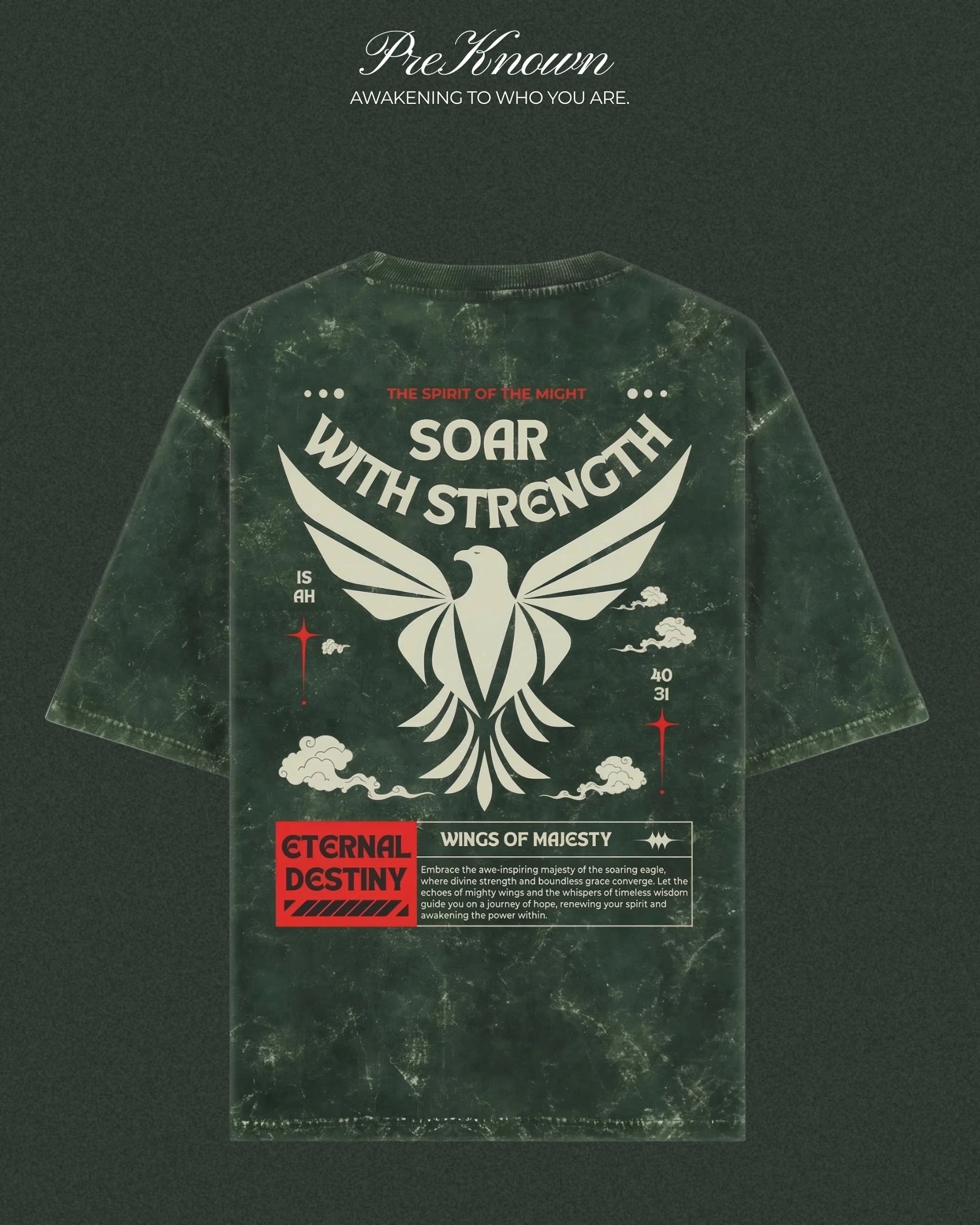 Bottle Green Eternal Soar T-Shirt