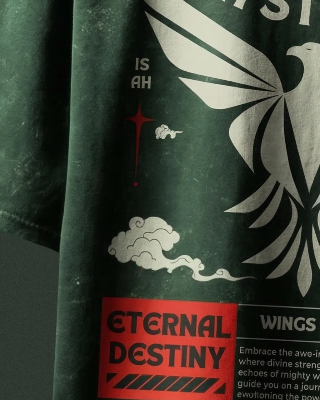 Bottle Green Eternal Soar T-Shirt