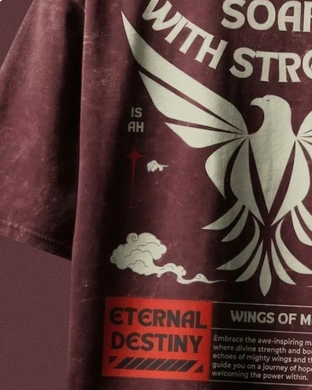 Maroon Eternal Soar T-Shirt