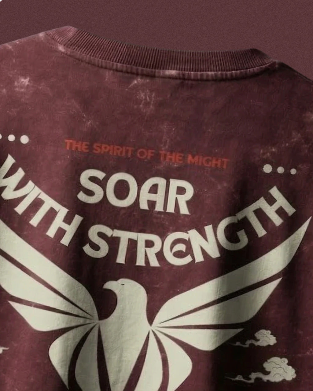 Maroon Eternal Soar T-Shirt