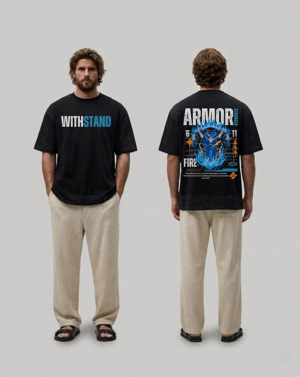 Black Withstand Armor T-Shirt